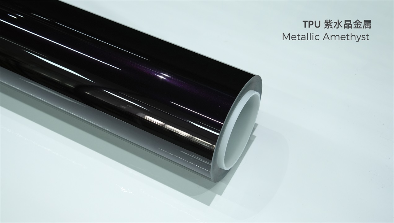 ELOV PPF-CP140 Metallic Amethyst color paint protection film roll