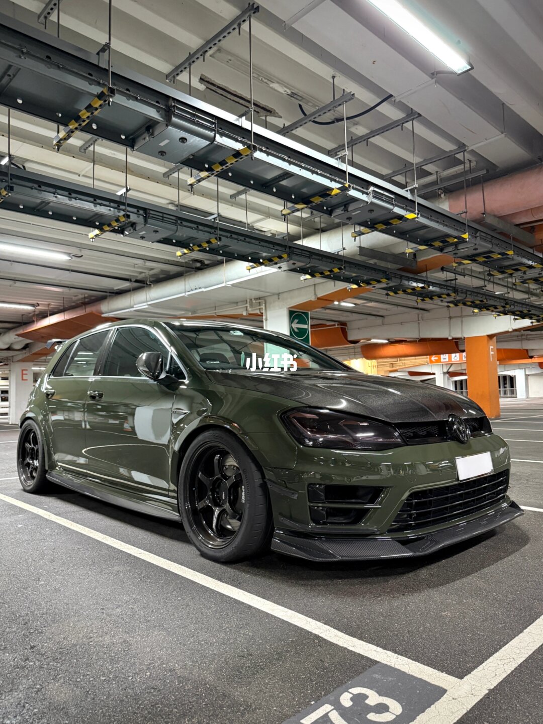 ELOV PPF-CP146 Olive Green color PPF application on car - image 1