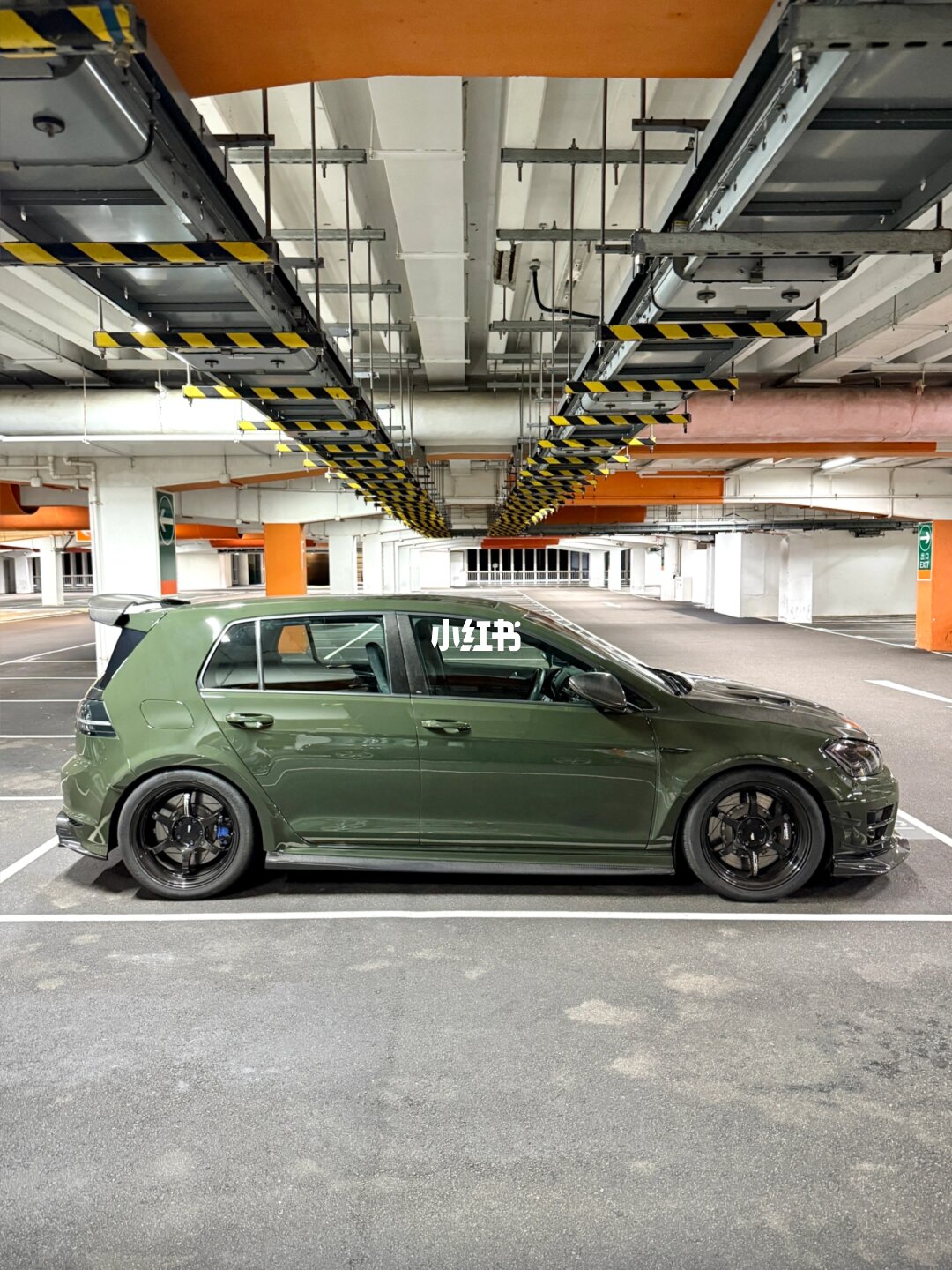 ELOV PPF-CP146 Olive Green color PPF application on car - image 2