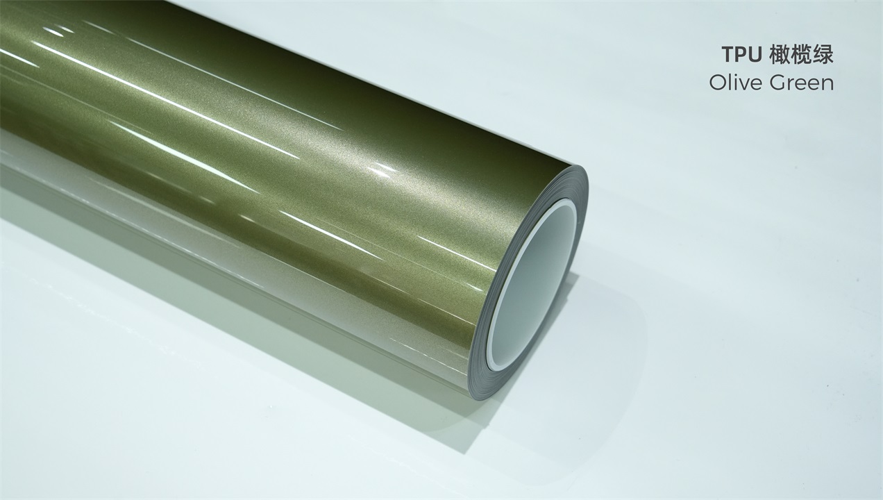 ELOV PPF-CP146 Olive Green color paint protection film roll
