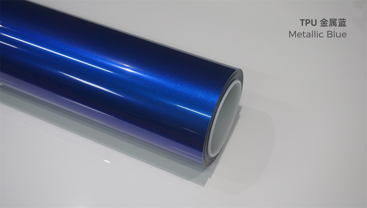 ELOV PPF-CP153 Metallic Blue color paint protection film roll