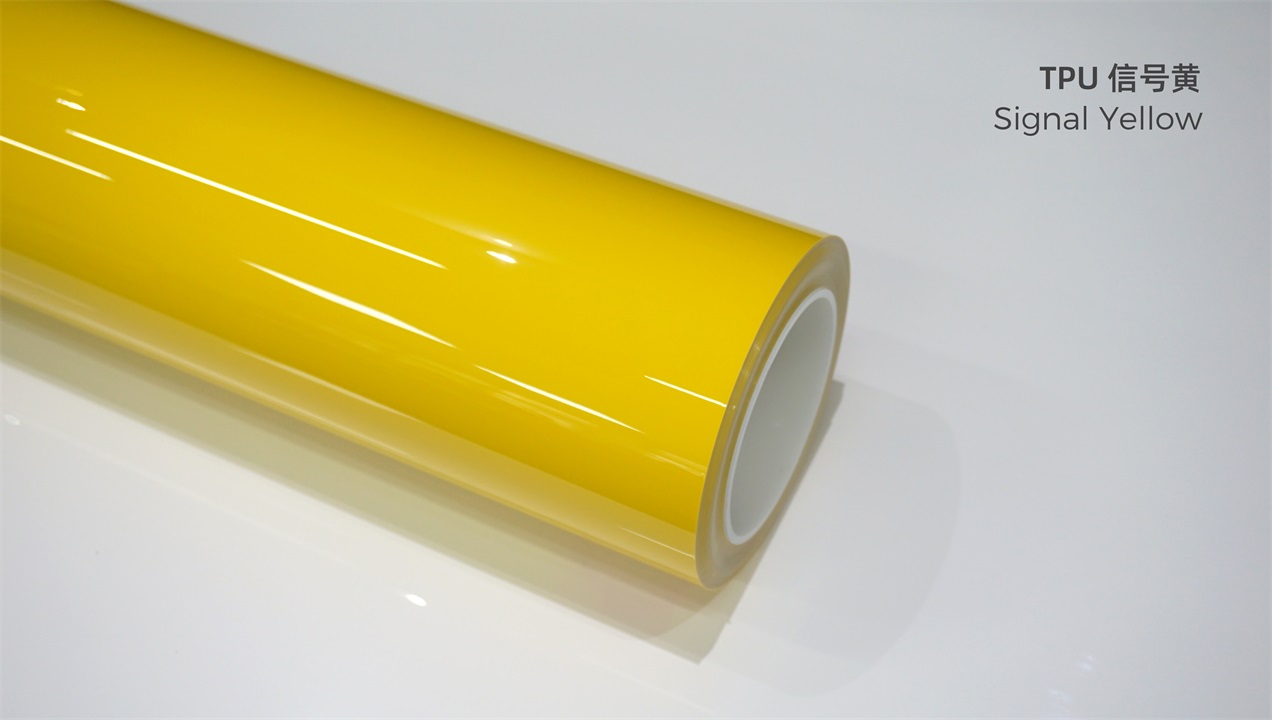 ELOV PPF-CP156 Signal Yellow color paint protection film roll