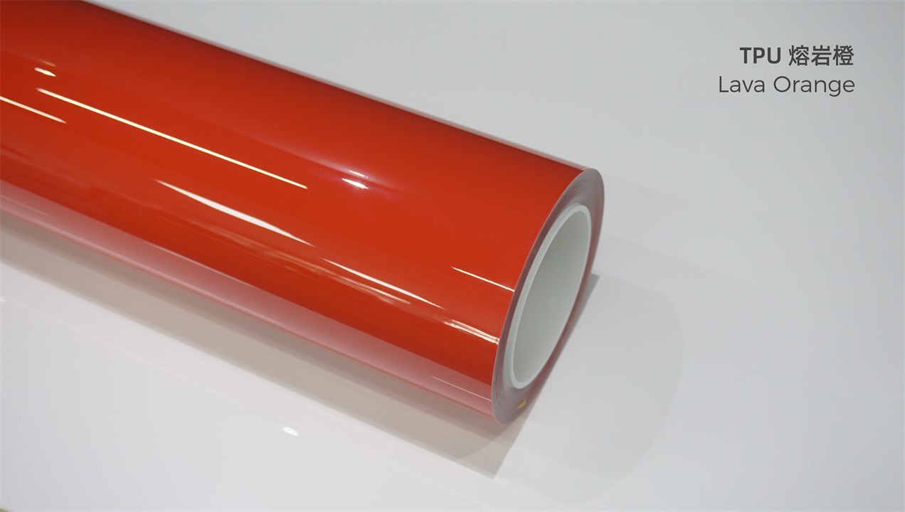 ELOV PPF-CP158 Lava Orange color paint protection film roll