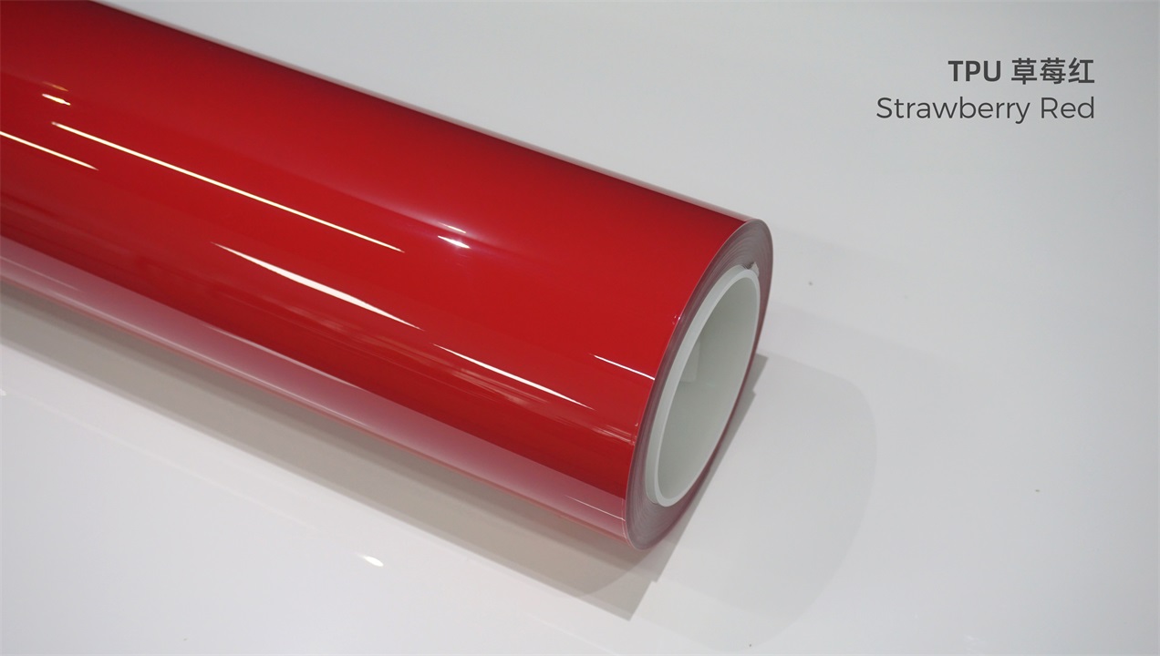 ELOV PPF-CP162 Strawberry Red color paint protection film roll