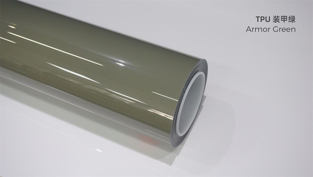 ELOV PPF-CP163 Armor Green color paint protection film roll