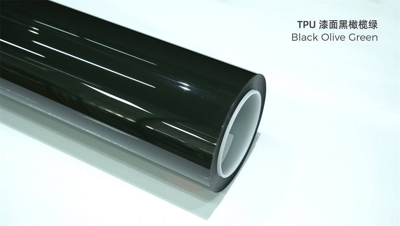 ELOV PPF-CP168 Black Olive Green color paint protection film roll