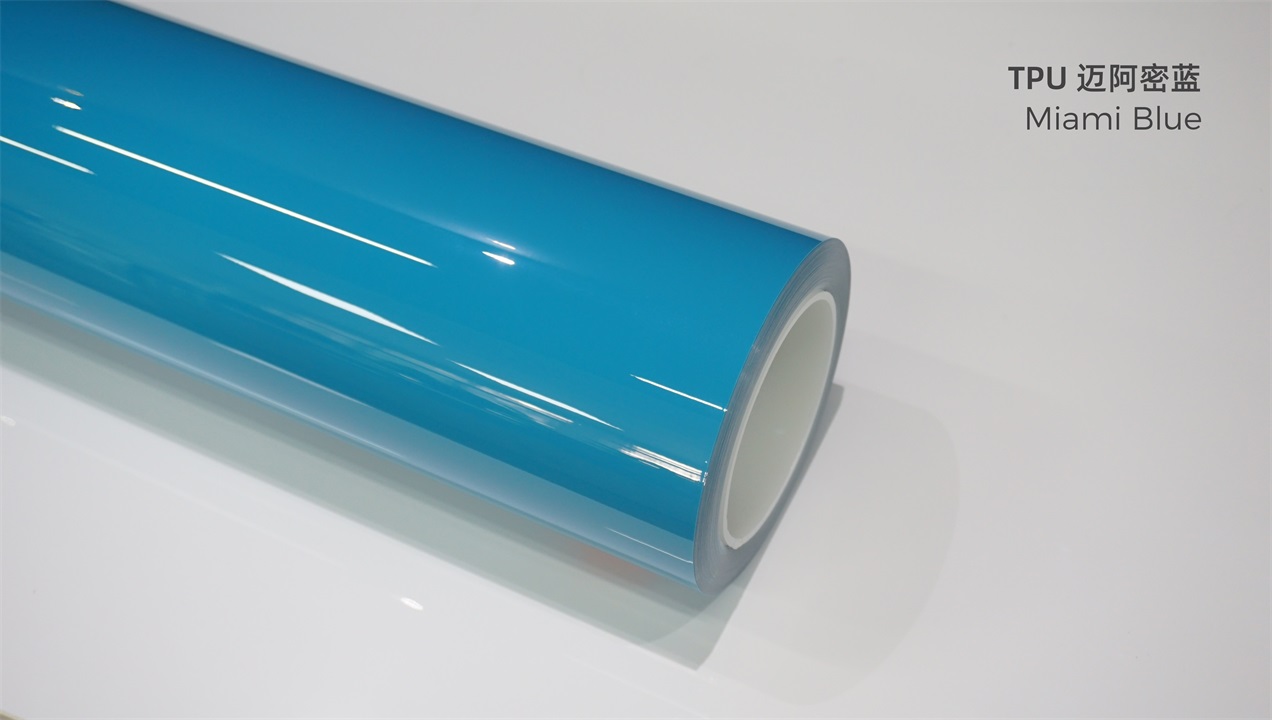 ELOV PPF-CP170 Miami Blue color paint protection film roll