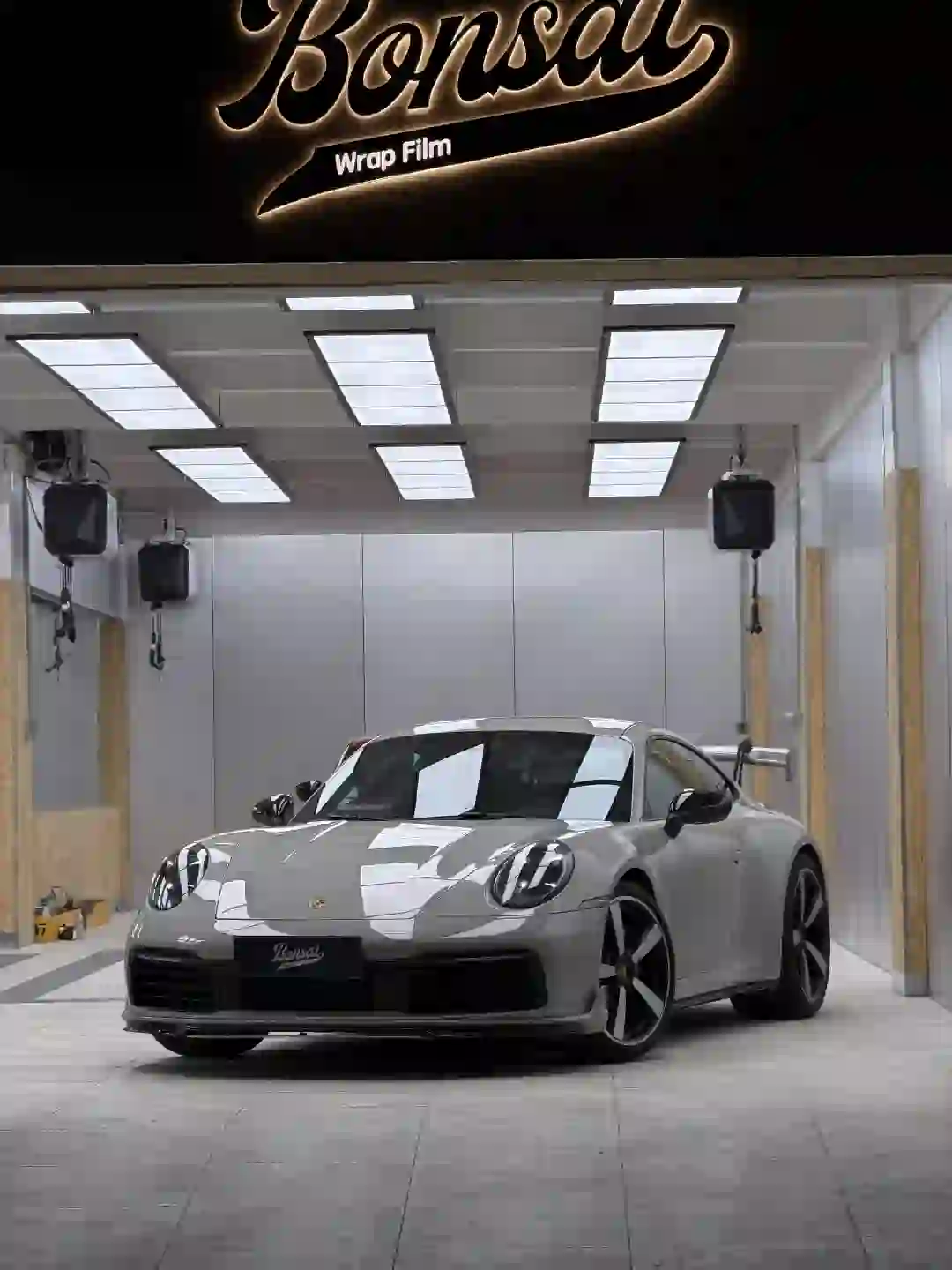 ELOV PPF-CP175 Light Gray color PPF application on car - image 1