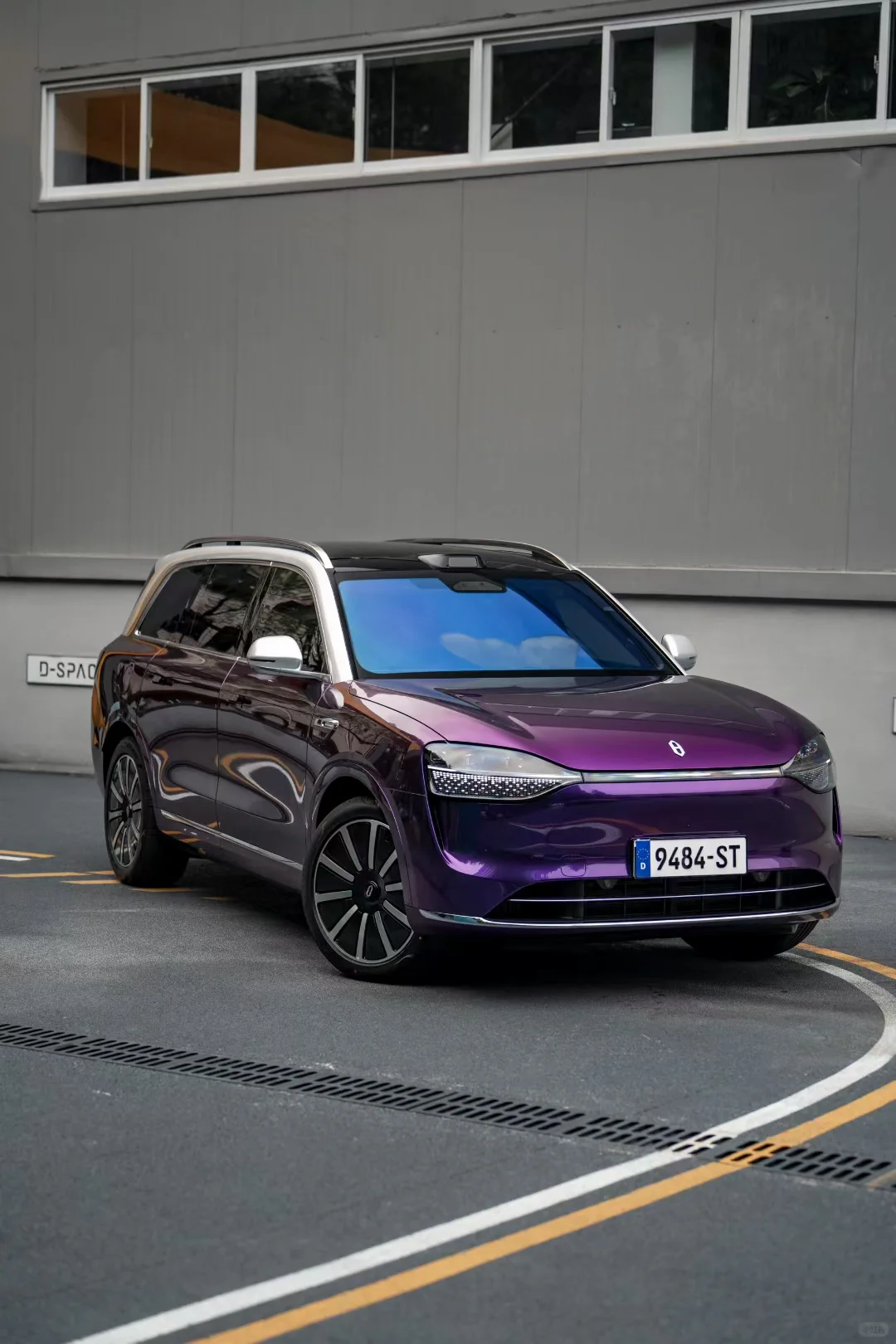 ELOV PPF-CP178 Bright Black Purple color PPF application on car - image 3