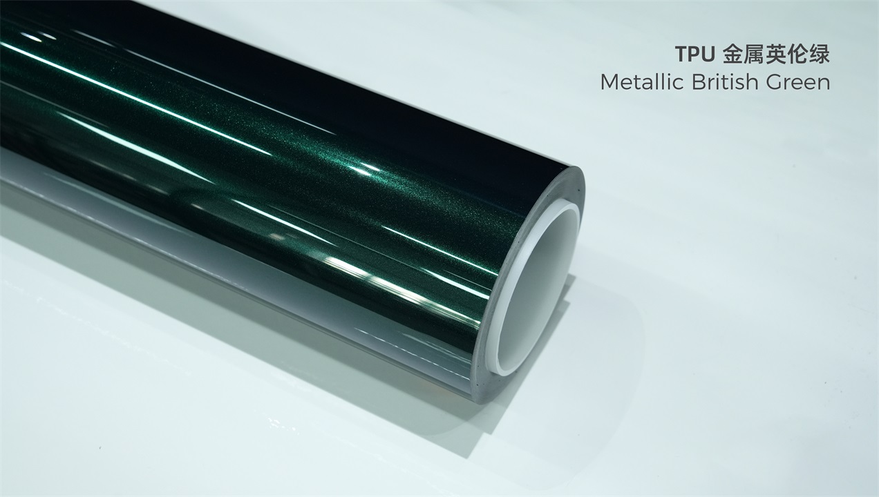 ELOV PPF-CP181 Metallic British Green color paint protection film roll