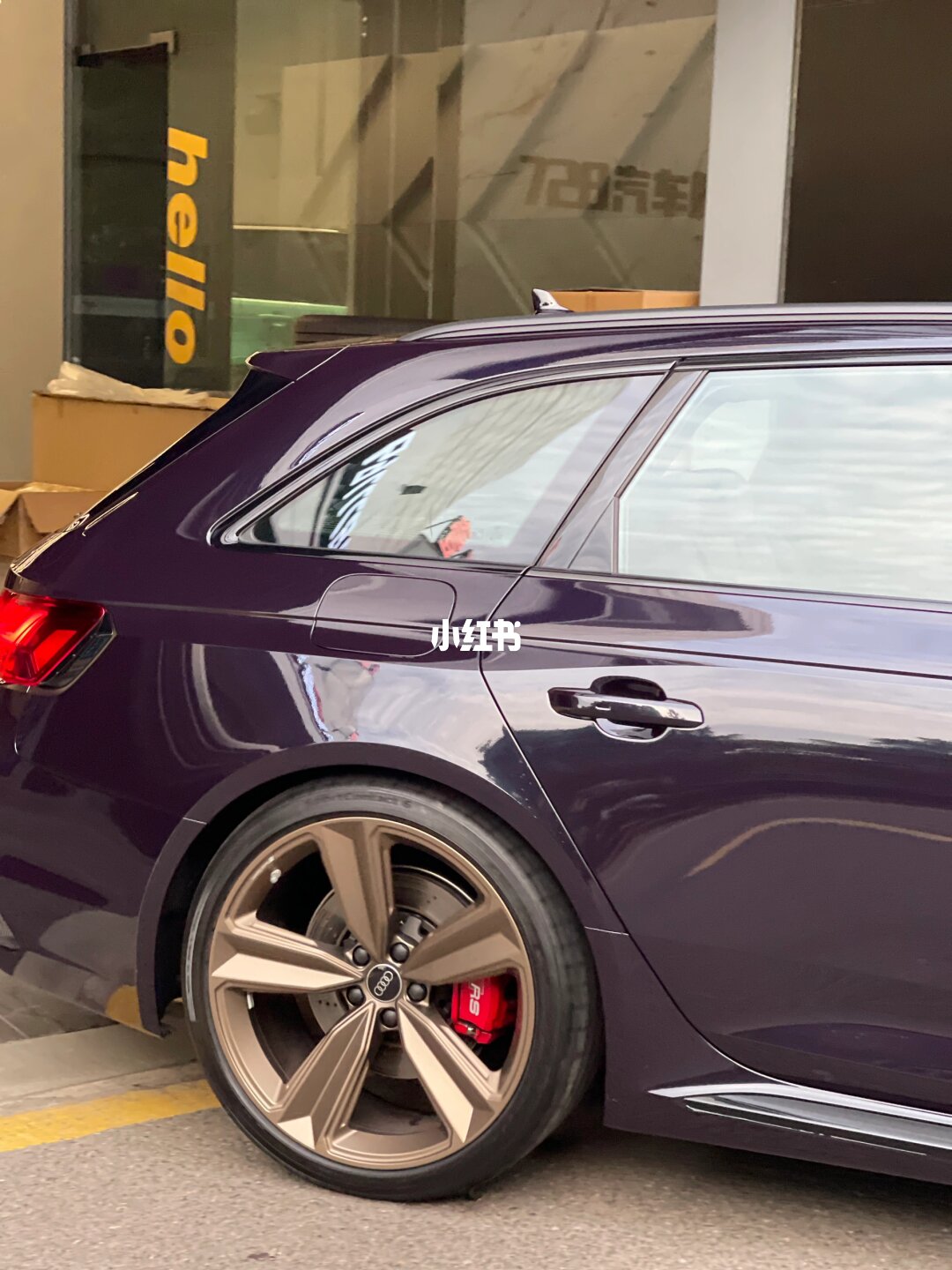 ELOV PPF-CP185 Blue Velvet color PPF application on car - image 3