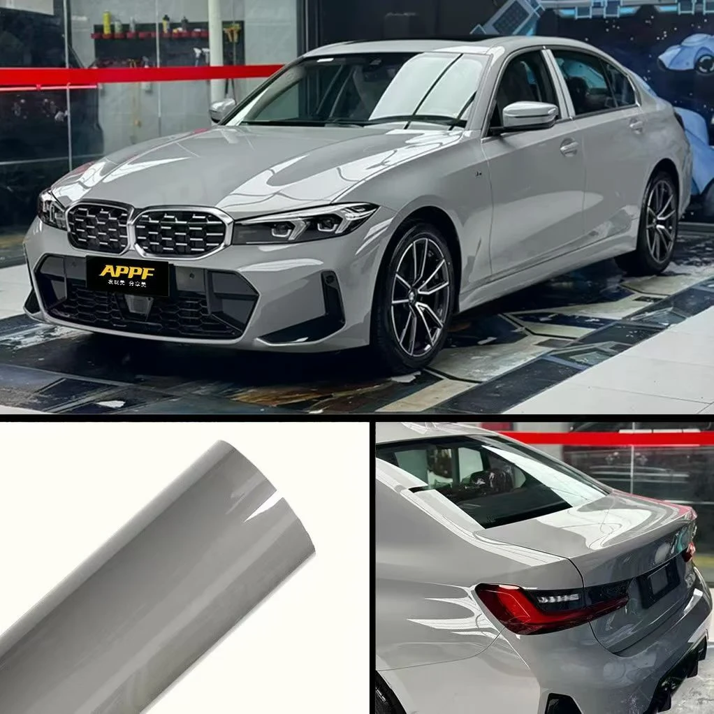 ELOV PPF-CP186 Brooklyn Grey color PPF application on car - image 2