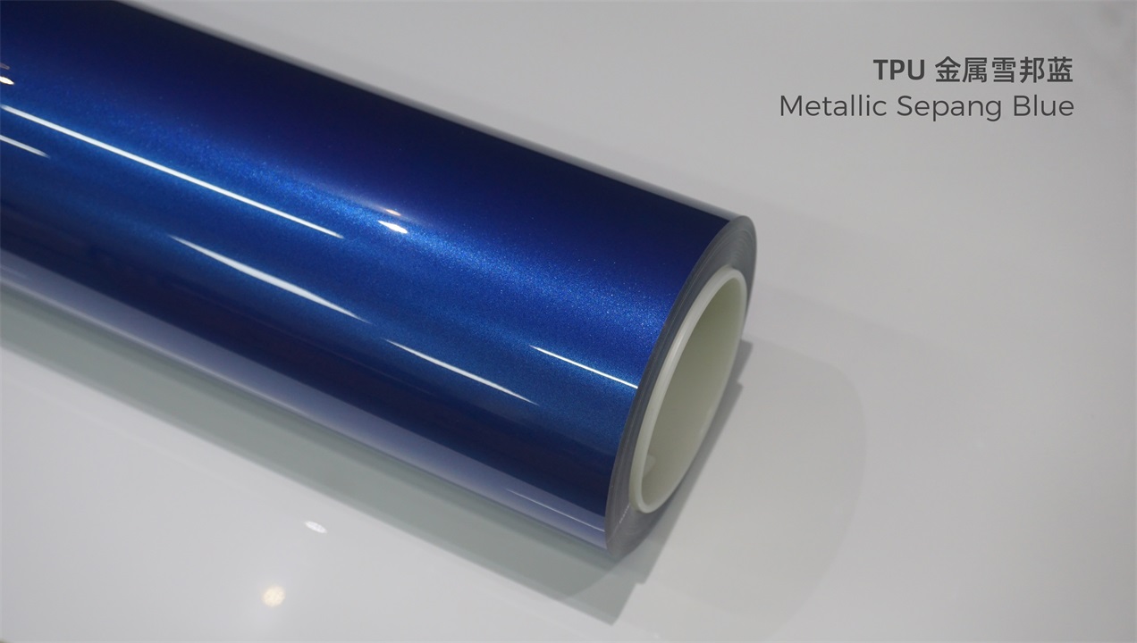 ELOV PPF-CP194 Metallic Sepang Blue color paint protection film roll