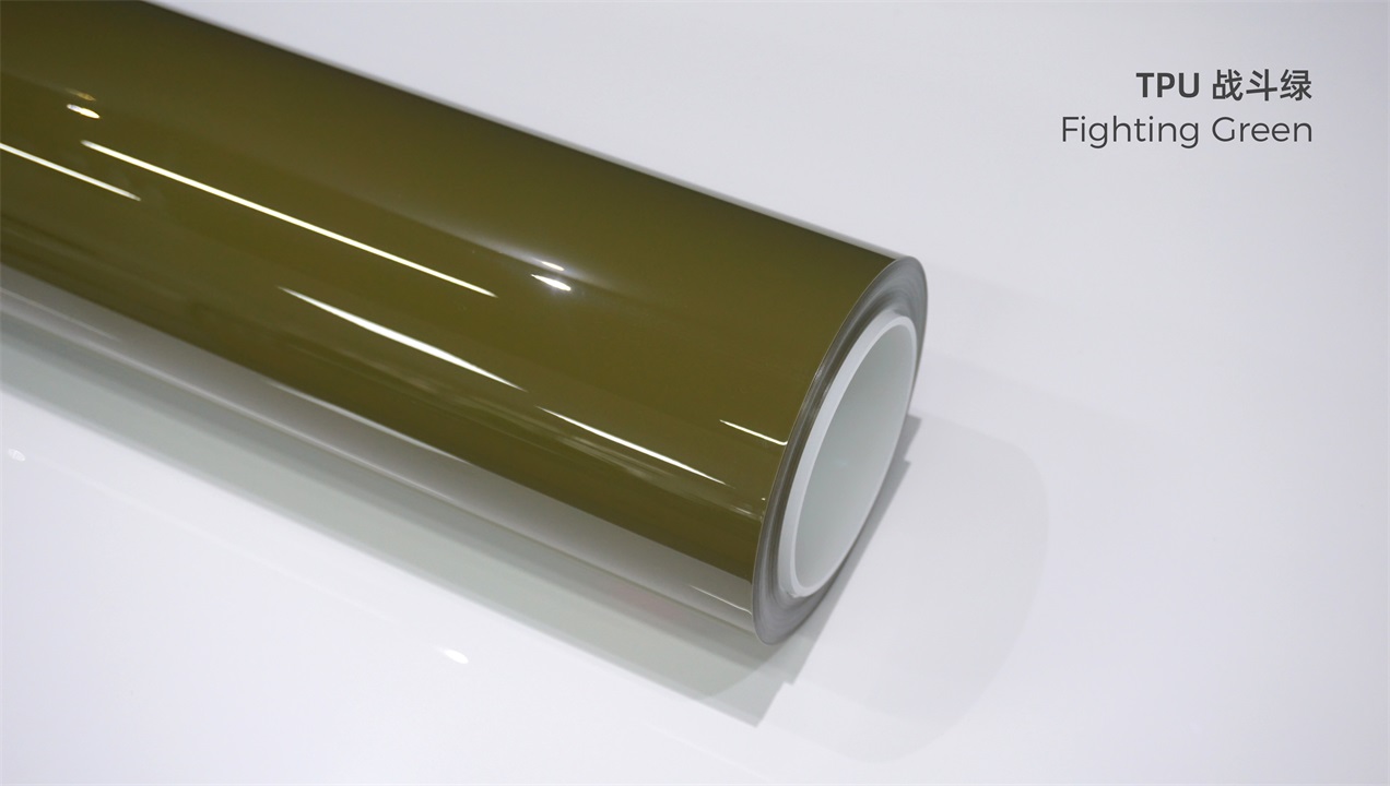 ELOV PPF-CP198 Fighting Green color paint protection film roll
