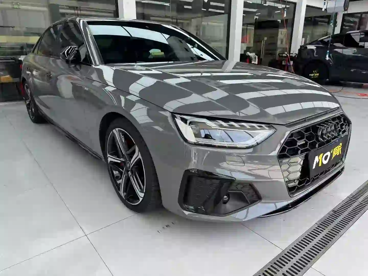 ELOV PPF-CP203 Glossy Dark Grey color PPF application on car - image 1