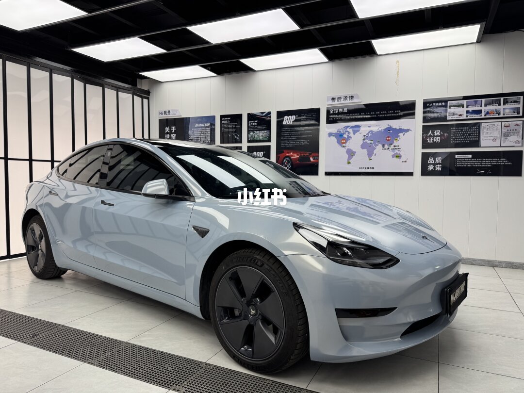 ELOV PPF-CP211 Mako Blue color PPF application on car - image 1