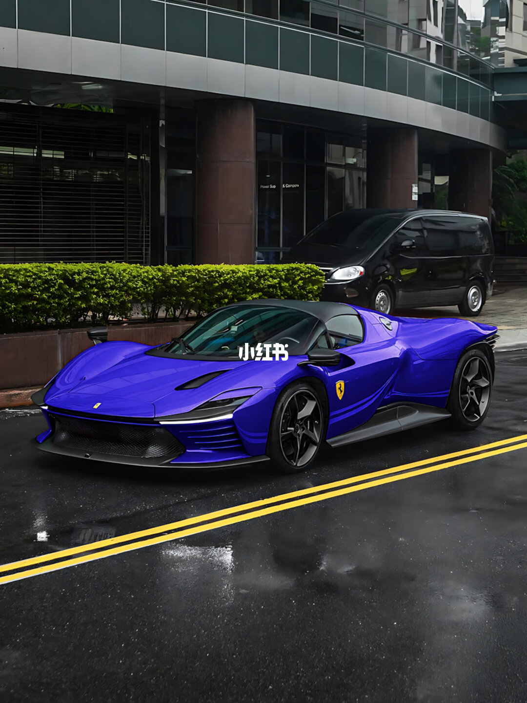 ELOV PPF-CP212 Royal Spindle Blue color PPF application on car - image 1