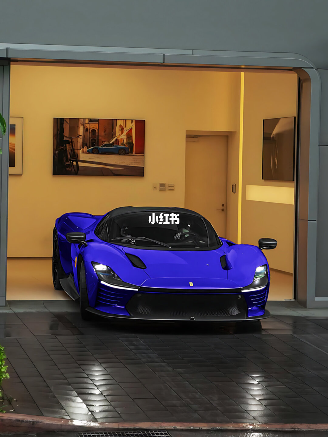 ELOV PPF-CP212 Royal Spindle Blue color PPF application on car - image 3