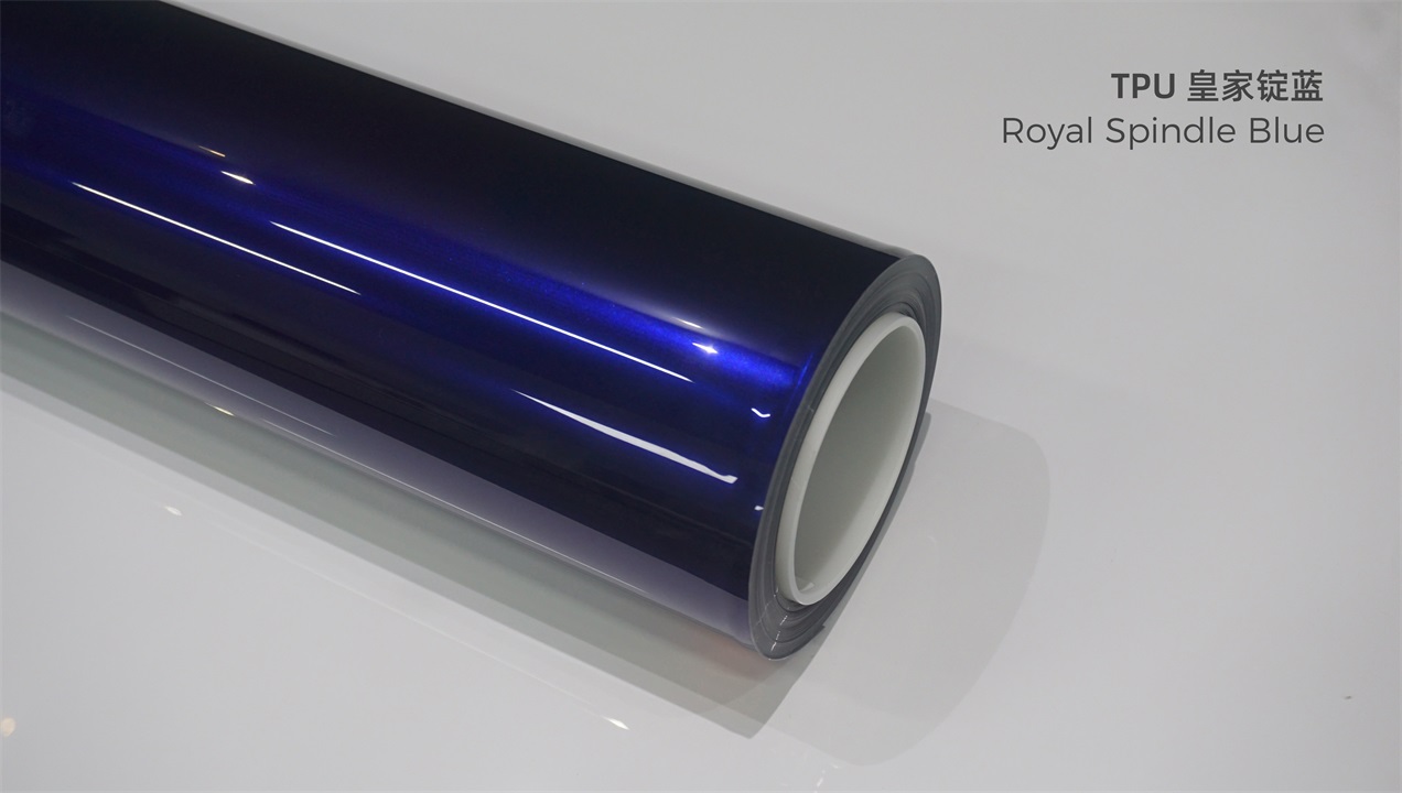 ELOV PPF-CP212 Royal Spindle Blue color paint protection film roll