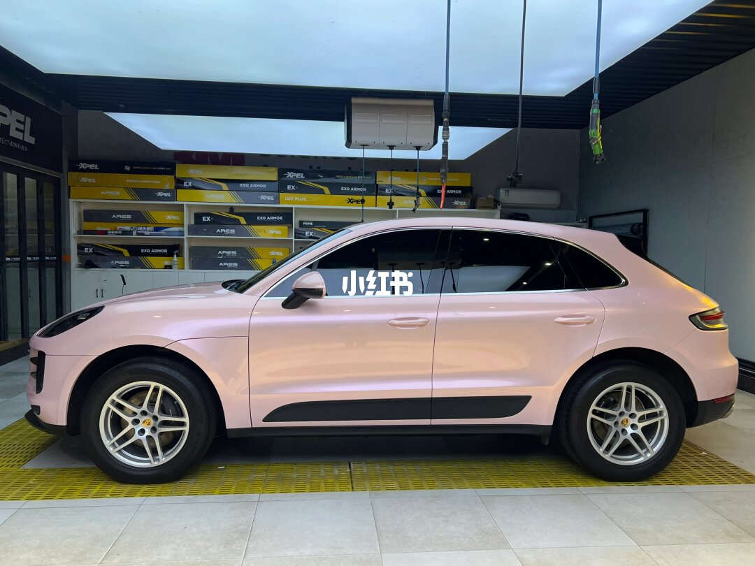 ELOV PPF-CP219 Liquid Metal Shell Powder color PPF application on car - image 2