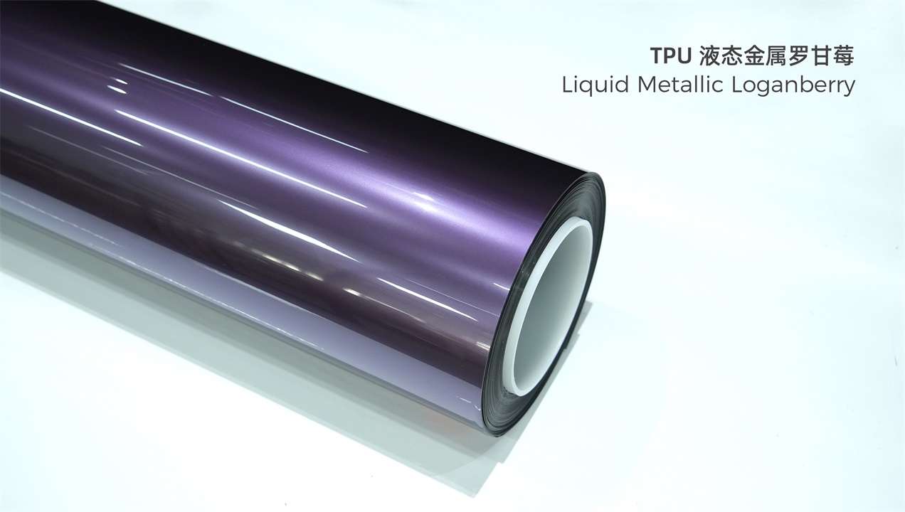 ELOV PPF-CP221 Liquid Metallic Loganberry color paint protection film roll