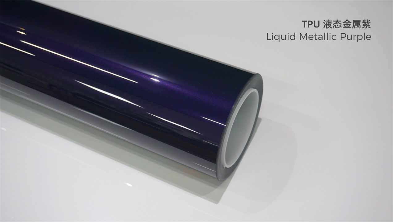 ELOV PPF-CP223 Liquid Metallic Purple color paint protection film roll