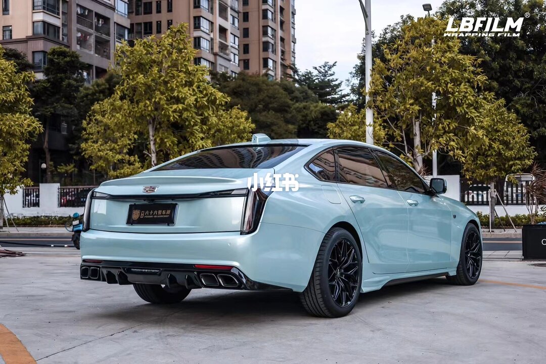ELOV PPF-CP226 Liquid Metallic Stratosphere Blue color PPF application on car - image 2