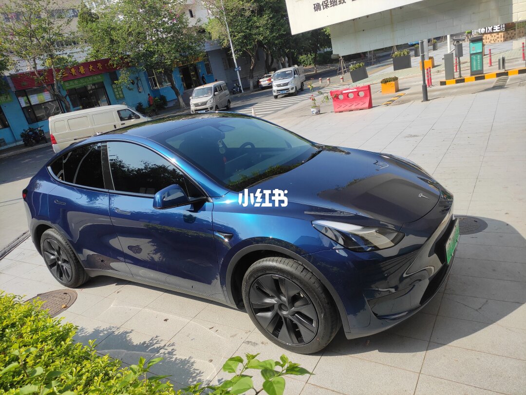 ELOV PPF-CP227 Liquid Metal Blue color PPF application on car - image 3