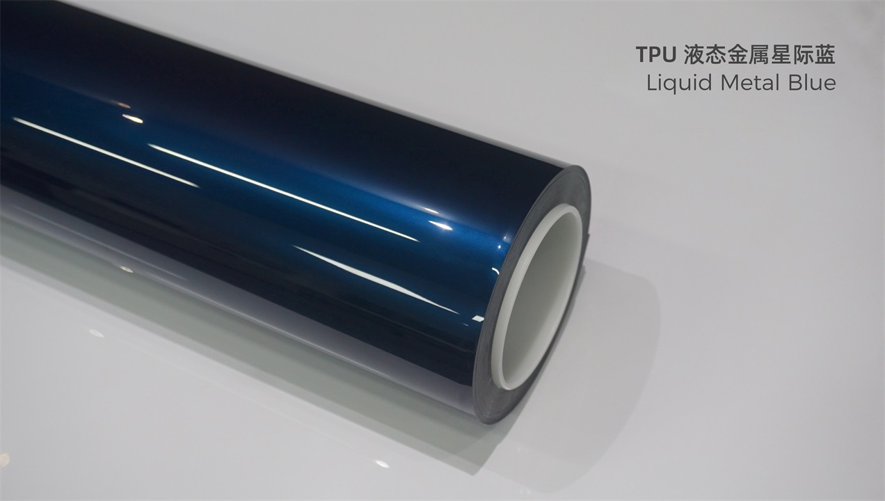 ELOV PPF-CP227 Liquid Metal Blue color paint protection film roll