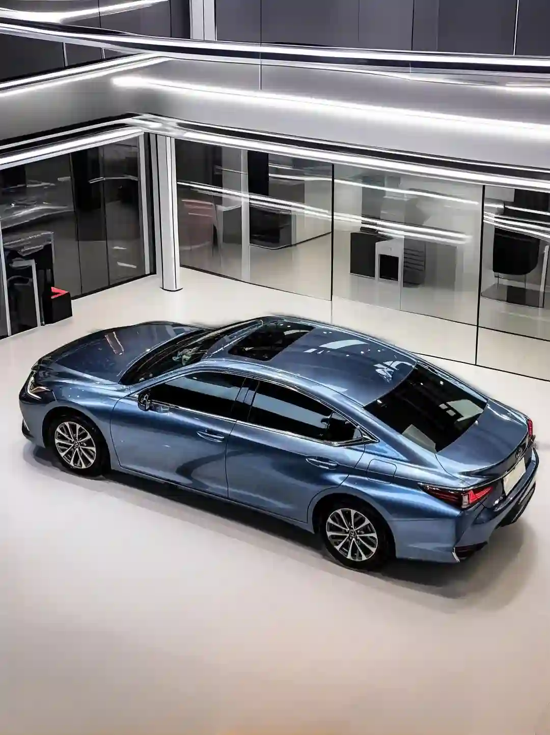 ELOV PPF-CP229 Liquid Metallic Grayish Blue color PPF application on car - image 1