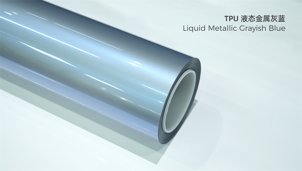 ELOV PPF-CP229 Liquid Metallic Grayish Blue color paint protection film roll