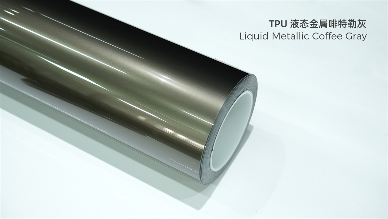 ELOV PPF-CP237 Liquid Metallic Coffee Gray color paint protection film roll