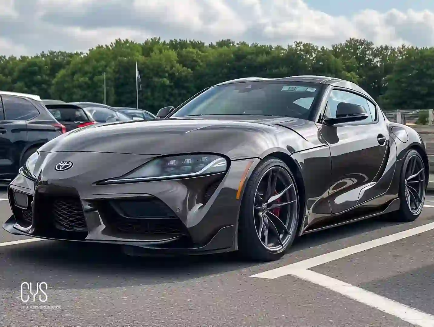 ELOV PPF-CP238 Liquid Metallic Titanium Gray color PPF application on car - image 1