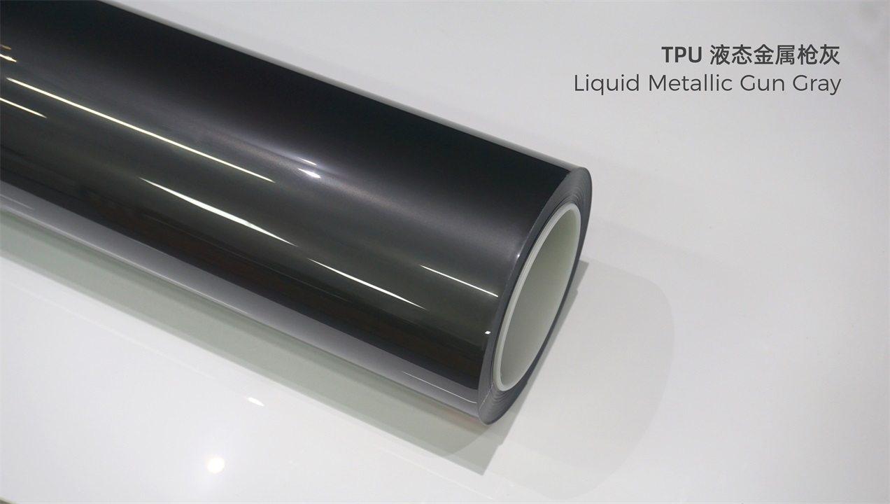 ELOV PPF-CP239 Liquid Metallic Gun Gray color paint protection film roll