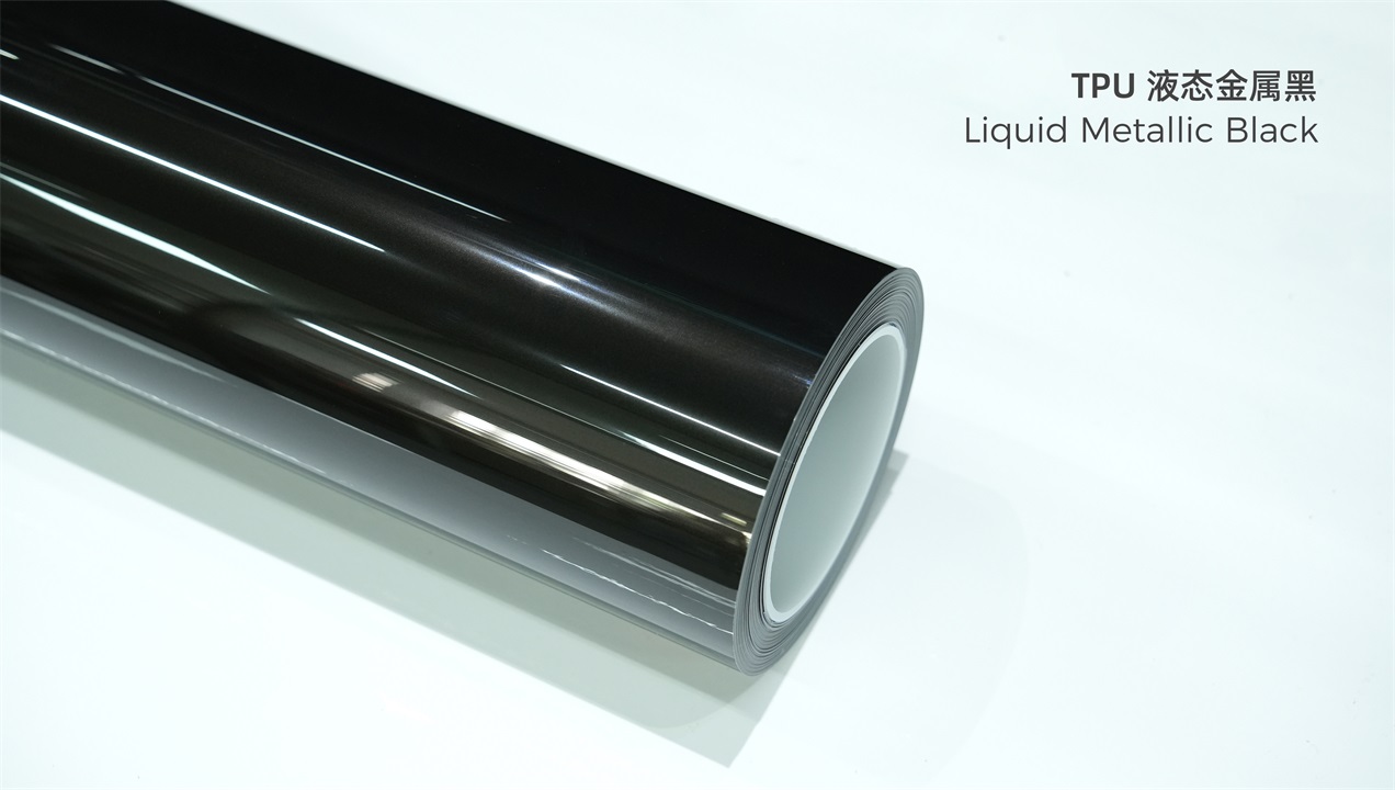 ELOV PPF-CP240 Liquid Metallic Black color paint protection film roll