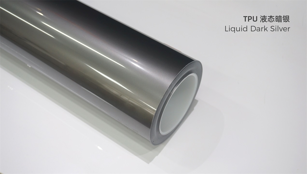 ELOV PPF-CP241 Liquid Dark Silver color paint protection film roll