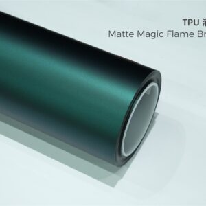 ELOV PPF-CP244 Matte Magic Flame Braz An Green color paint protection film roll