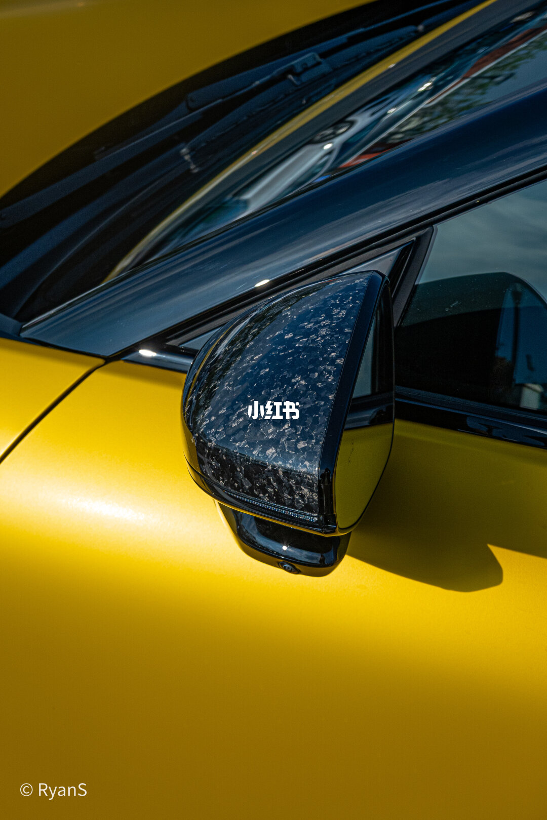 ELOV PPF-CP252 Matte Sports Yellow color PPF application on car - image 3