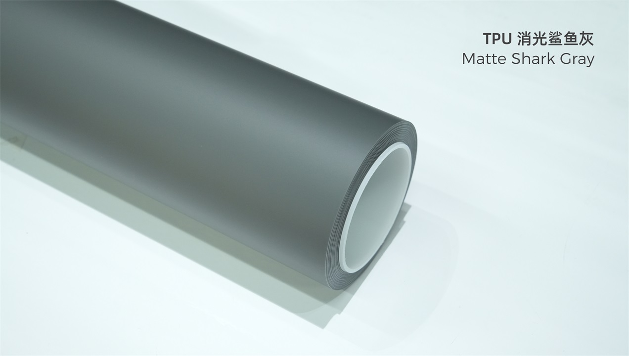 ELOV PPF-CP256 Matte Shark Gray color paint protection film roll