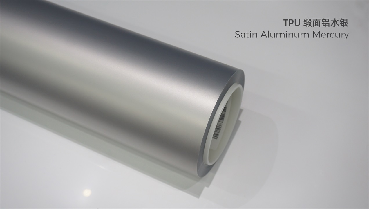 ELOV PPF-CP266 Satin Aluminum Mercury color paint protection film roll