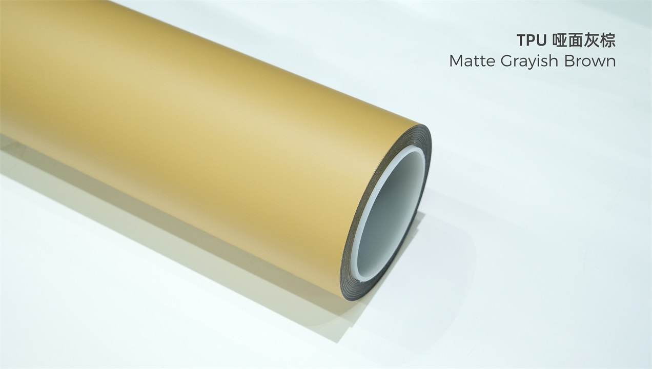 ELOV PPF-CP269 Matte Grayish Brown color paint protection film roll