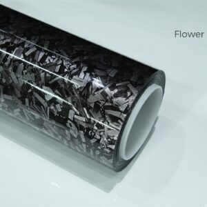 ELOV PPF-CP303 Flower Carbon Silver color paint protection film roll