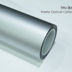 ELOV PPF-CP309 Matte Optical Carbon Fiber Silver color paint protection film roll