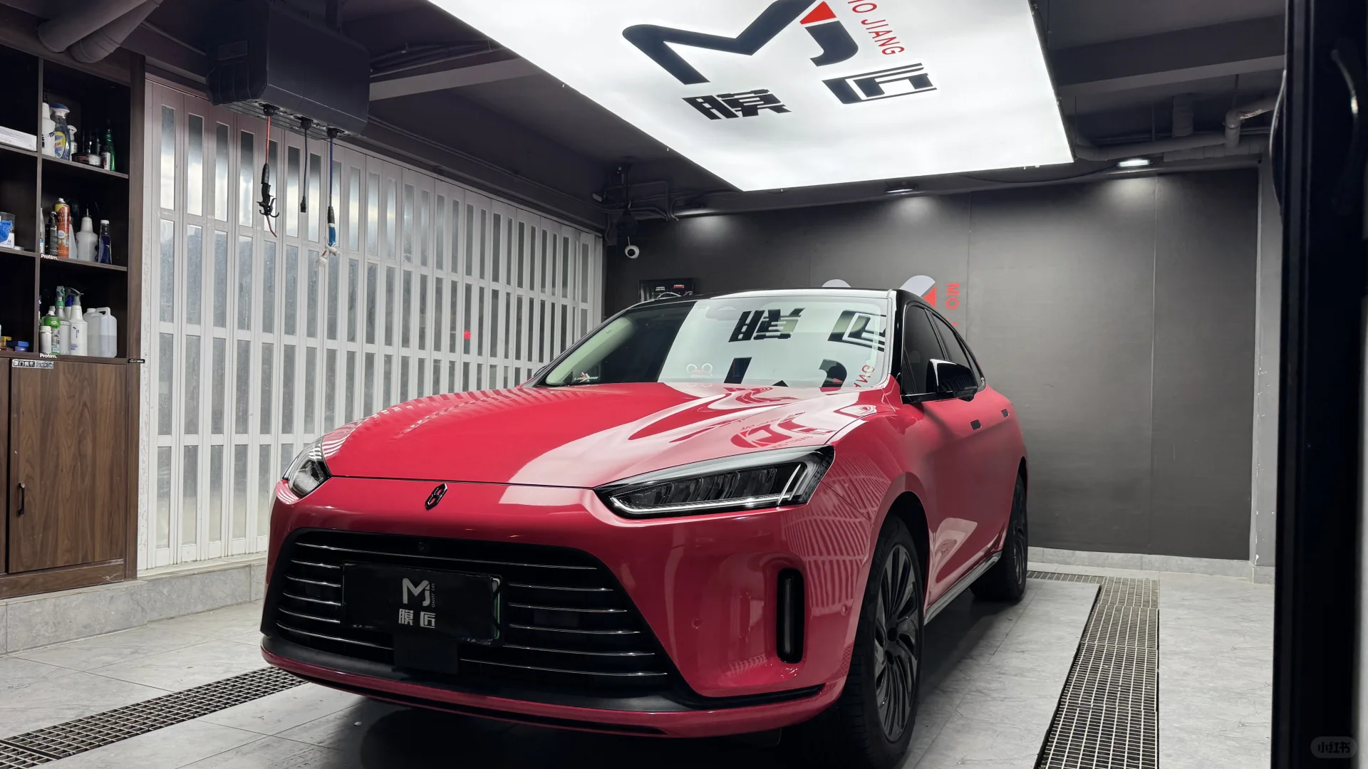 ELOV PPF-CP162 Strawberry Red color PPF application on car - image 5