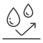 Hydrophobic icon Hydrophobic